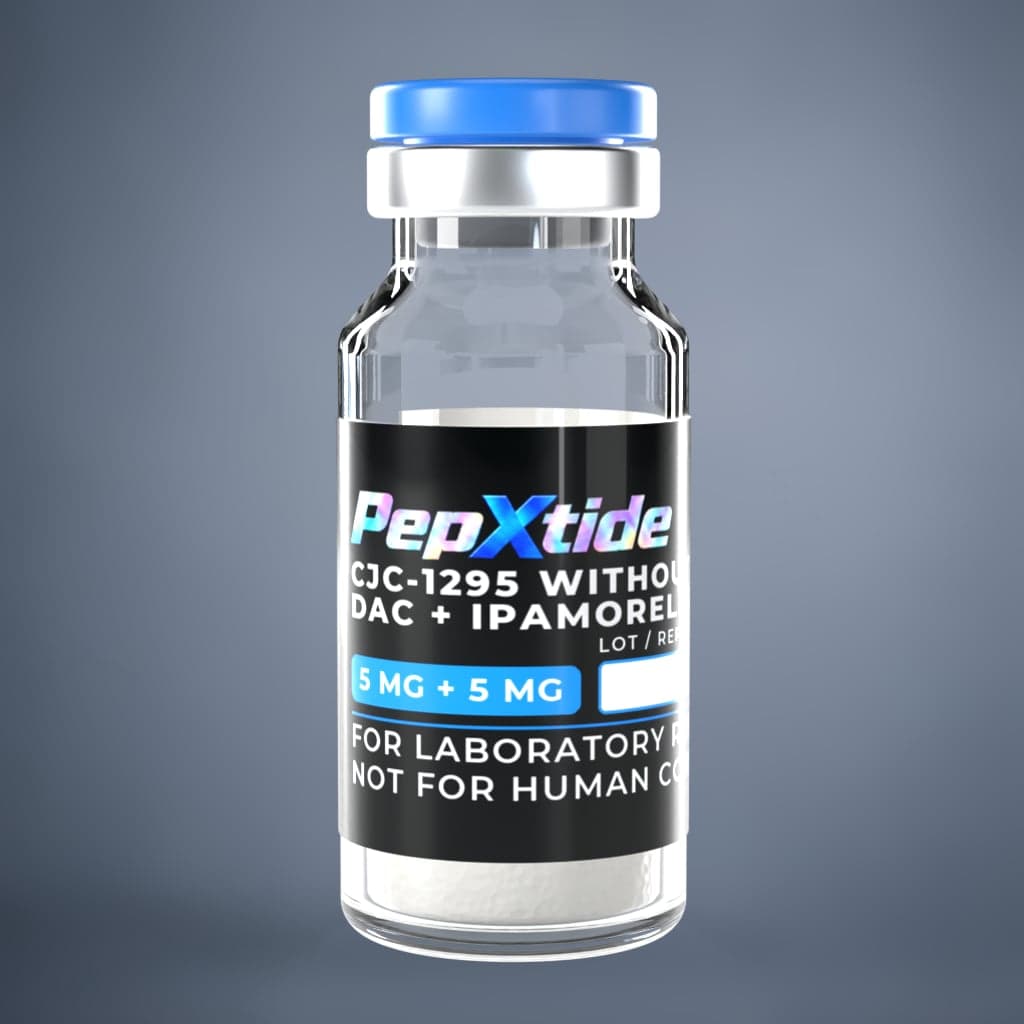 CJC-1295 without DAC + Ipamorelin 5mg + 5mg vial
