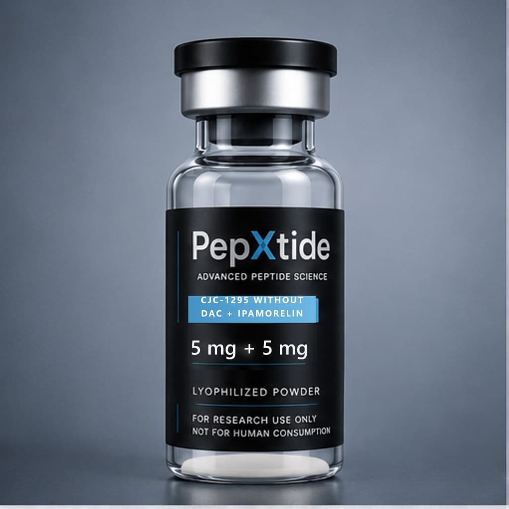 CJC-1295 without DAC + Ipamorelin 5mg + 5mg vial